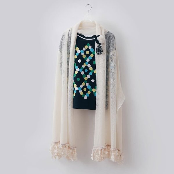 画像10: forest parade ストール (ADA7729:IV) (10)