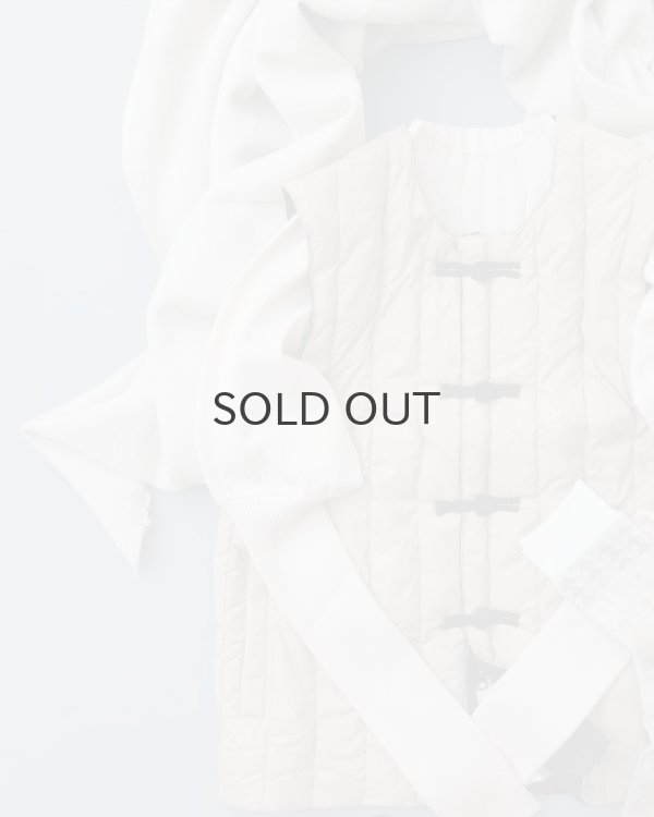 画像11: JPSP チャイナボタン ダウンベスト (TAION-V01JS:BK×BK) (11)