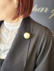 画像10: 1.8cm 1粒プティパール・ピンブローチ (M) (10)