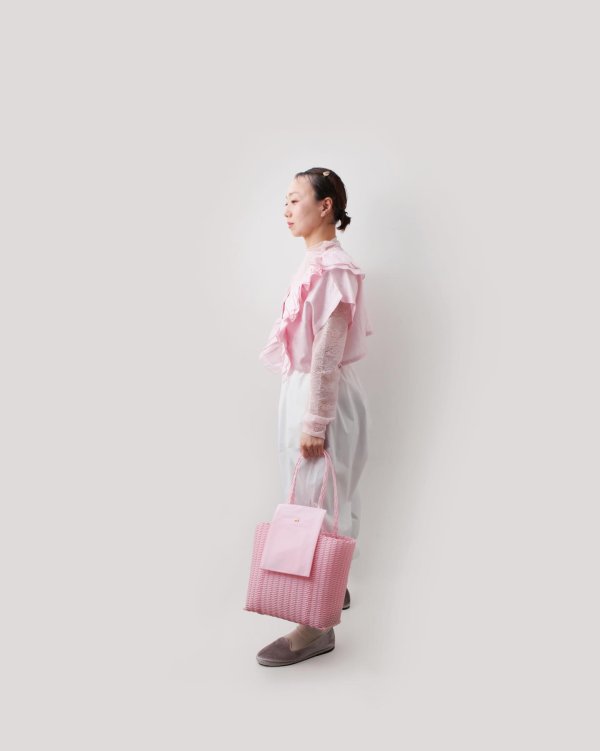 画像10: Khadi Silk Frill Gillet (BK) (10)