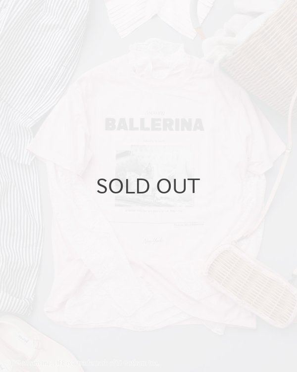 画像9: LIFE PICTURE COLLECTION | Ballerina Photo Graphic T-Shirt (PK) (9)