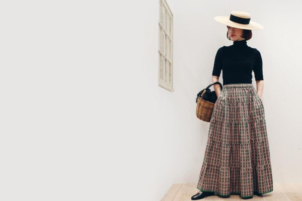 画像17: 40/- 丸胴テレコ 五分袖タートルプルオーバー（6208:BK） (17)