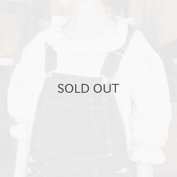 画像8: 別注!! Ruffle Neck Top (WH) (8)