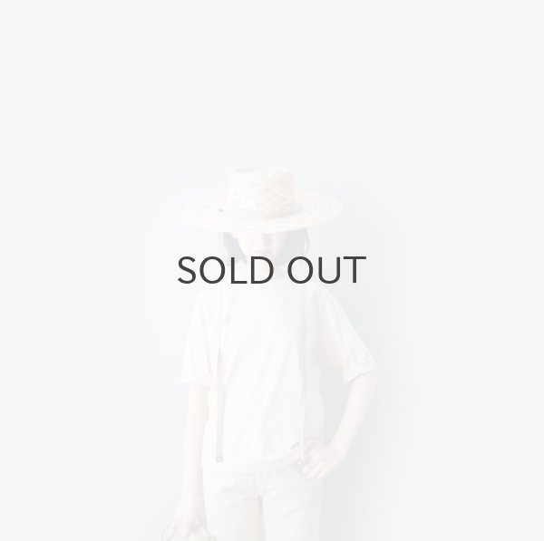 画像12: 30/-天竺 6分袖Tシャツ(241-6370:WH) (12)