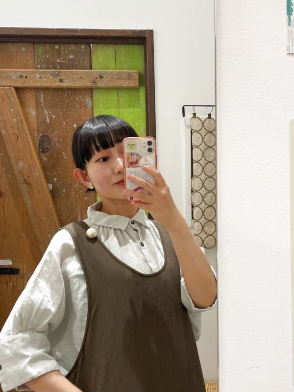画像10: Half Sleeve Gather Shirts (SB) (10)
