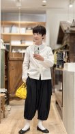 画像12: 別注!! MANY BUTTON SHIRT (WH) (12)