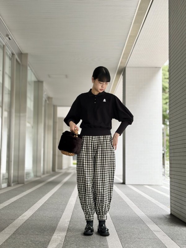 画像22: troll ポロ襟付きプルオーバー (AEA8117:BK) (22)