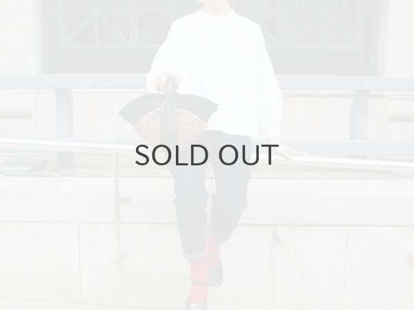 画像9: II TEN KI 高密度サテン 長袖ブラウス (WH) (9)