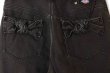 画像11: SALE20%OFF!! MUVEIL×Dickies コラボデニムパンツ (BK) (11)