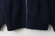 画像7: SALE30%OFF!! リスジャガードジップカーディガン (NV) (7)