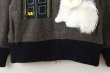 画像17: SALE30%OFF!! イヌジャガードジップカーディガン (GY) (17)