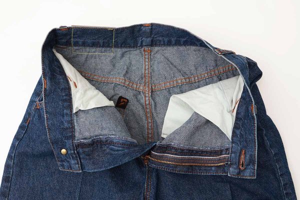 画像4: リボンデニムパンツ (NV) (4)