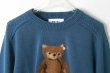 画像3: SALE20%OFF‼︎ クマインターシャプルオーバー (BL) (3)