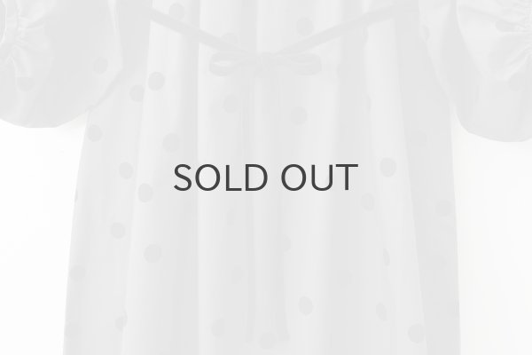 画像7: 3 ET DEMI original dot ギャザーワンピース (7)