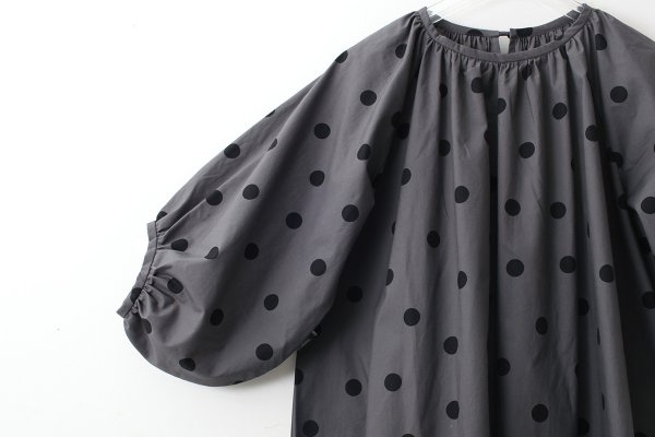 画像5: 3 ET DEMI original dot ギャザーワンピース (5)