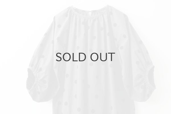 画像4: 3 ET DEMI original dot ギャザーワンピース (4)