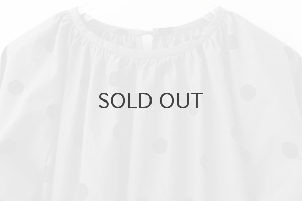 画像6: 3 ET DEMI original dot ギャザーワンピース (6)