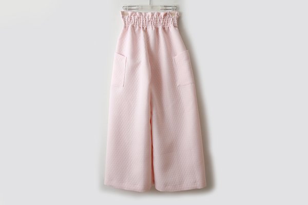 画像2: 3 ET DEMI original キルティングマトラッセジャガード ウエストシャーリングパンツ (PK) (2)