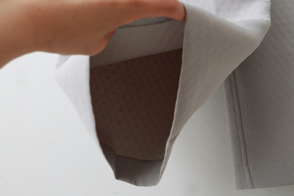 画像6: 3 ET DEMI original キルティングマトラッセジャガード ウエストシャーリングパンツ (LGY) (6)