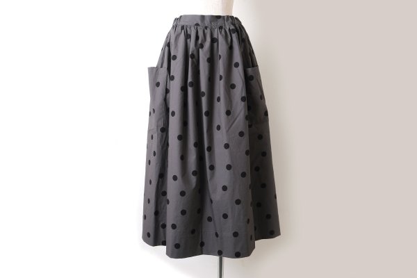 画像9: 3 ET DEMI original dot skirt (9)