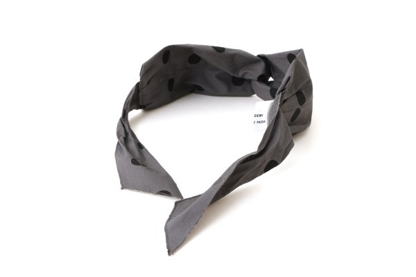 画像6: 3 ET DEMI original dot hairturban (6)