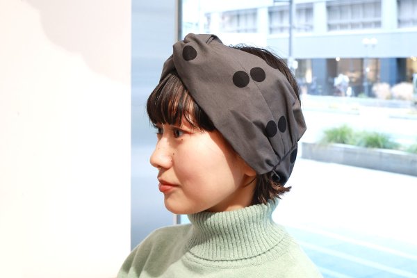画像8: 3 ET DEMI original dot hairturban (8)