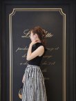 画像16: 3 ET DEMI original gingham check skirt (BK) (16)