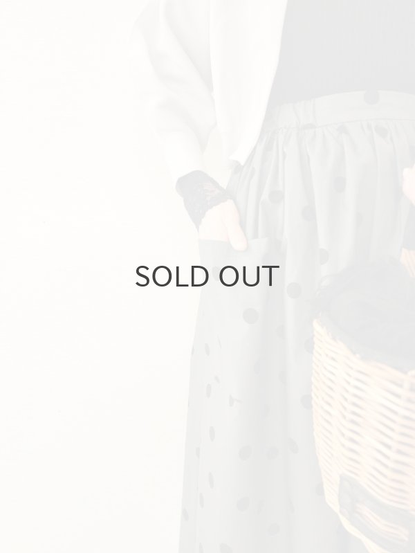 画像20: 3 ET DEMI original dot skirt (20)