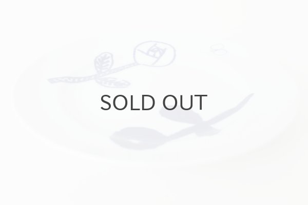 画像2: ミナペルホネン Remake tableware Plate (BL) (2)