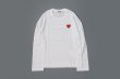 画像2: 【Women's】 PLAY LONG SLEEVE T-SHIRT RED HEART  (2)