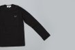 画像11: 【Women's】 PLAY LONG SLEEVE T-SHIRT BLACK HEART  (11)