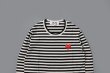 画像11: 【Men's 】 PLAY STRIPED LONG SLEEVE T-SHIRT RED HEART  (11)