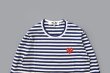 画像4: 【Men's 】 PLAY STRIPED LONG SLEEVE T-SHIRT RED HEART  (4)