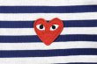 画像6: 【Women's】 PLAY STRIPED LONG SLEEVE T-SHIRT RED HEART  (6)