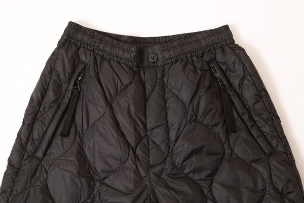 画像5: ミリタリー スプリット ダウンパンツ-ソフトシェル (TAION-W159LSSKML-1:BK) (5)