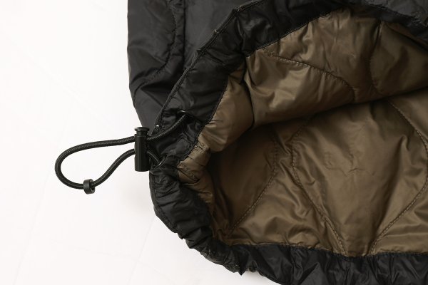 画像11: ミリタリー スプリット ダウンパンツ-ソフトシェル (TAION-W159LSSKML-1:BK) (11)