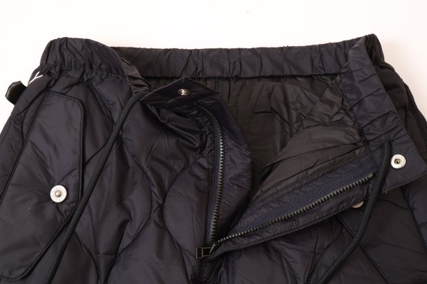 画像4: ミリタリー ダウンスカート-ソフトシェル (TAION-W150LSSKML-1:DNV) (4)