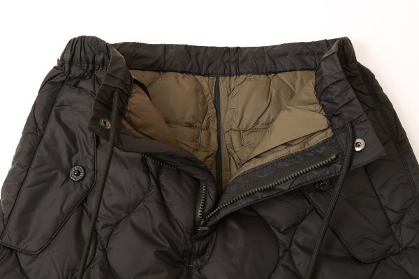 画像4: ミリタリー ダウンスカート-ソフトシェル (TAION-W150LSSKML-1:BK) (4)