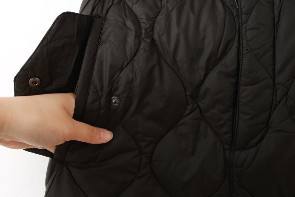 画像6: ミリタリー ダウンスカート-ソフトシェル (TAION-W150LSSKML-1:BK) (6)