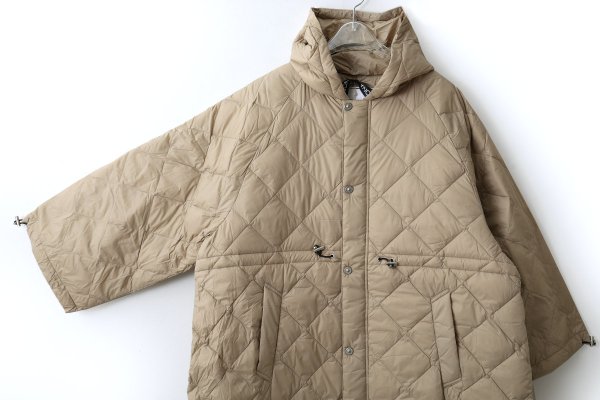 画像6: シティ 袖付き ダウンケープ (TAION-106CPCI:GBG) (6)