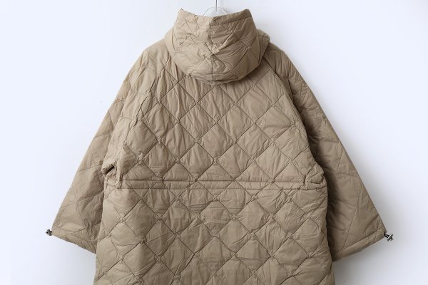 画像13: シティ 袖付き ダウンケープ (TAION-106CPCI:GBG) (13)