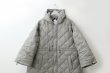 画像6: シティ 袖付き ダウンケープ (TAION-106CPCI:GY) (6)