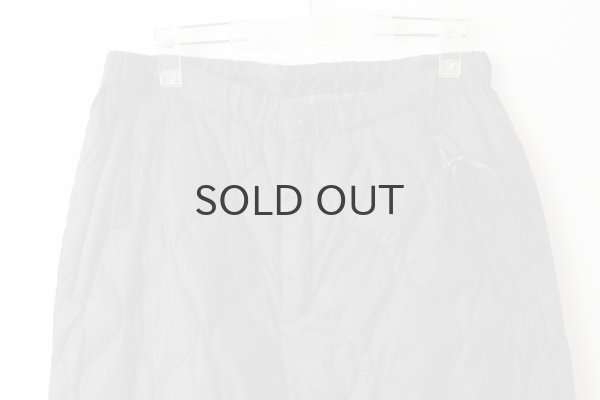 画像3: ミリタリー ダウンパンツ-ソフトシェル (TAION-131LSML-1:BK) (3)