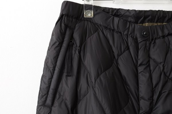 画像4: ミリタリー ダウンパンツ-ソフトシェル (TAION-131LSML-1:BK) (4)