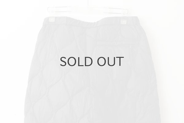 画像8: ミリタリー ダウンパンツ-ソフトシェル (TAION-131LSML-1:BK) (8)