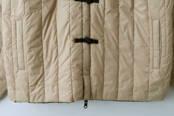 画像10: JPSP チャイナボタン ダウンジャケット (TAION-JK01JS:BG×BK) (10)