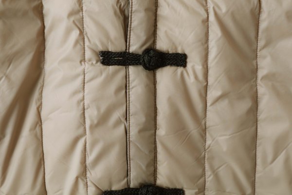 画像6: JPSP チャイナボタン ダウンジャケット (TAION-JK01JS:BG×BK) (6)