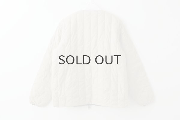 画像2: JPSP チャイナボタン ダウンジャケット (TAION-JK01JS:BG×BK) (2)