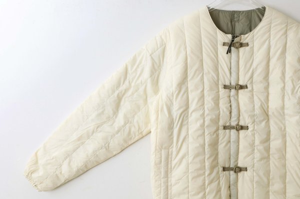 画像8: JPSP チャイナボタン ダウンジャケット (TAION-JK01JS:OF×SG) (8)