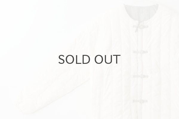 画像8: JPSP チャイナボタン ダウンジャケット (TAION-JK01JS:OF×SG) (8)